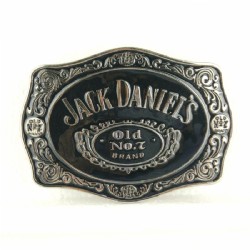 חגורת עור עם ציפוי פוליאוריתן JACKDANIELS גק דניאלס