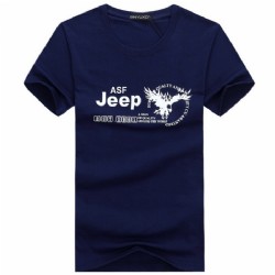 חולצה קצרה לגבר עם כיתוב JEEP