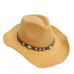 Western Cowboy Hat For Women Men Vintage Retro Wide Brim