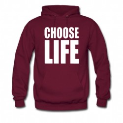 קפוצון עם הדפס Choose Life במגוון צבעים