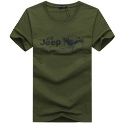 חולצה קצרה לגבר עם כיתוב JEEP