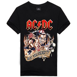 חולצה עם ציור 3D של AC/DC